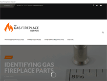 Tablet Screenshot of mygasfireplacerepair.com